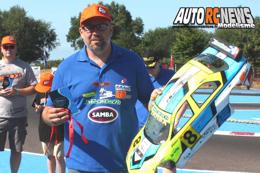 championnat d'europe piste 1/5ème thermique tc et f1 à tourlaville club tmb du 9 au 14 juillet 2018.