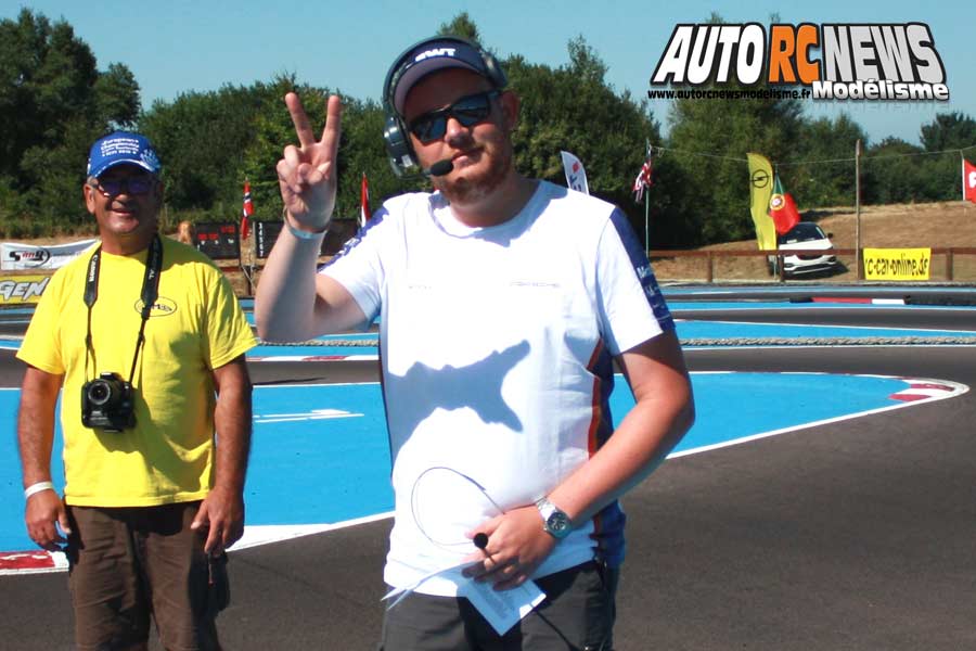 championnat d'europe piste 1/5ème thermique tc et f1 à tourlaville club tmb du 9 au 14 juillet 2018.