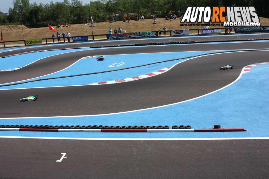 championnat d'europe piste 1/5ème thermique tc et f1 à tourlaville club tmb du 9 au 14 juillet 2018.