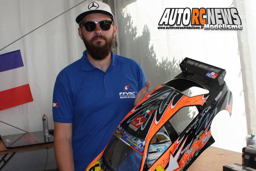 championnat d'europe piste 1/5ème thermique tc et f1 à tourlaville club tmb du 9 au 14 juillet 2018.