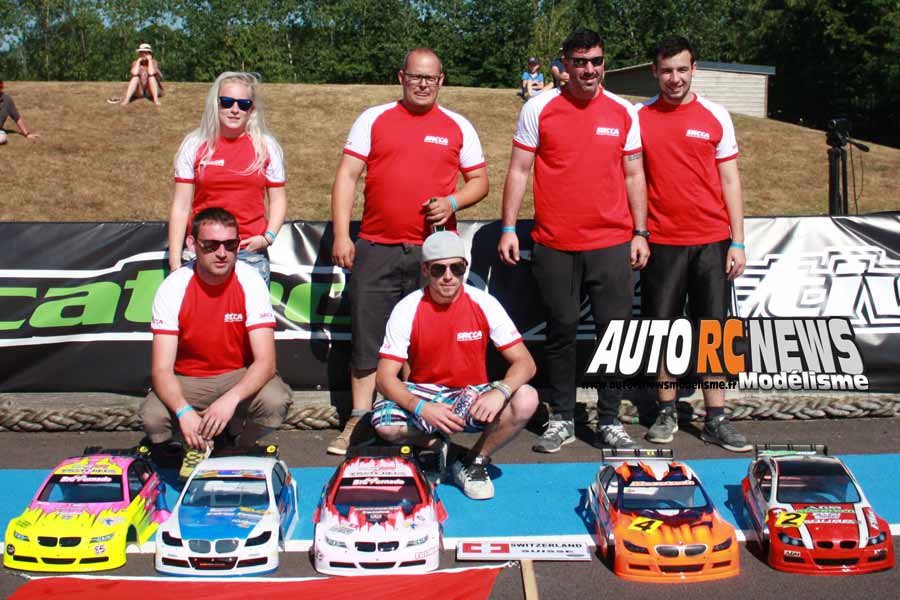 championnat d'europe piste 1/5ème thermique tc et f1 à tourlaville club tmb du 9 au 14 juillet 2018.