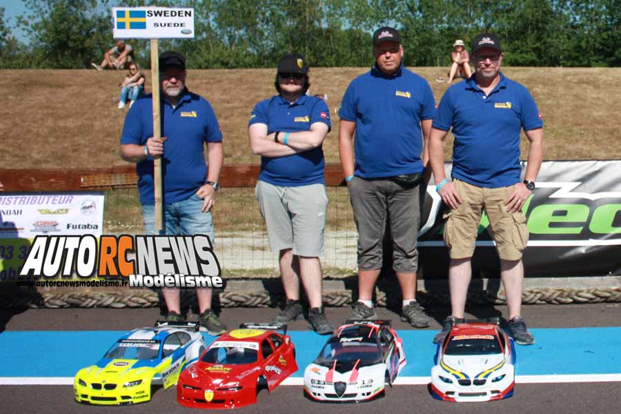 championnat d'europe piste 1/5ème thermique tc et f1 à tourlaville club tmb du 9 au 14 juillet 2018.