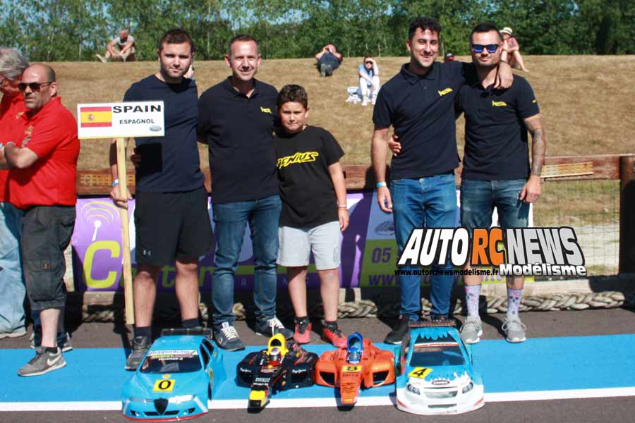 championnat d'europe piste 1/5ème thermique tc et f1 à tourlaville club tmb du 9 au 14 juillet 2018.