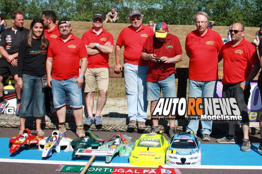 championnat d'europe piste 1/5ème thermique tc et f1 à tourlaville club tmb du 9 au 14 juillet 2018.