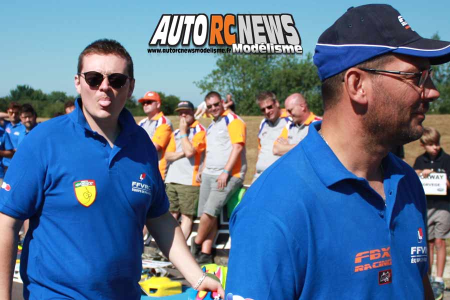 championnat d'europe piste 1/5ème thermique tc et f1 à tourlaville club tmb du 9 au 14 juillet 2018.