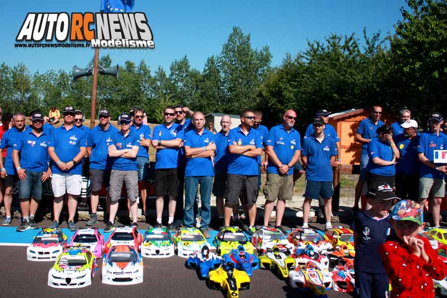 championnat d'europe piste 1/5ème thermique tc et f1 à tourlaville club tmb du 9 au 14 juillet 2018.