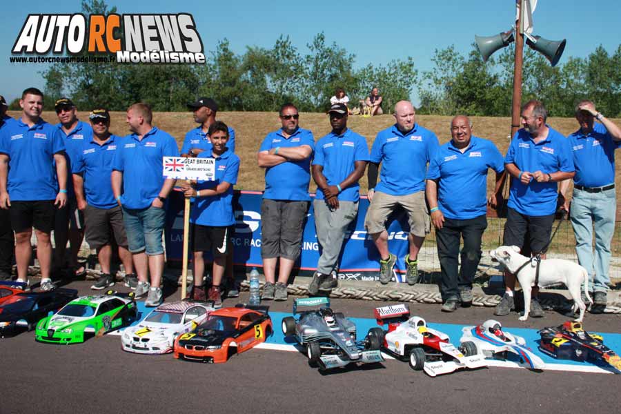 championnat d'europe piste 1/5ème thermique tc et f1 à tourlaville club tmb du 9 au 14 juillet 2018.