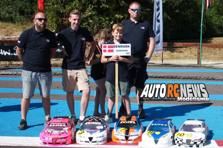 championnat d'europe piste 1/5ème thermique tc et f1 à tourlaville club tmb du 9 au 14 juillet 2018.