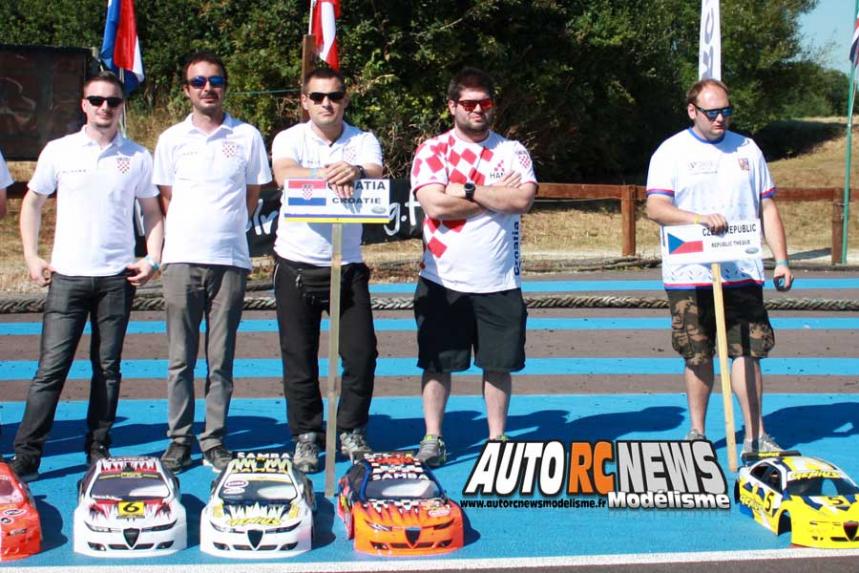 championnat d'europe piste 1/5ème thermique tc et f1 à tourlaville club tmb du 9 au 14 juillet 2018.