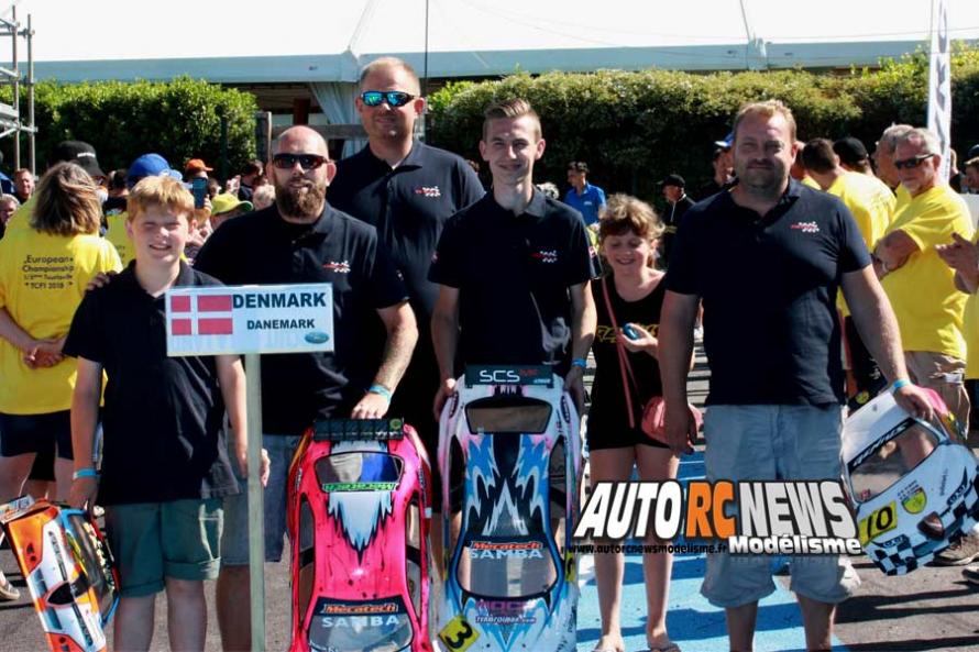 championnat d'europe piste 1/5ème thermique tc et f1 à tourlaville club tmb du 9 au 14 juillet 2018.