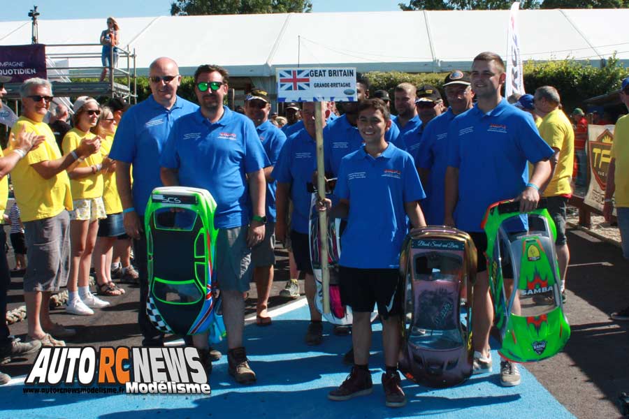 championnat d'europe piste 1/5ème thermique tc et f1 à tourlaville club tmb du 9 au 14 juillet 2018.