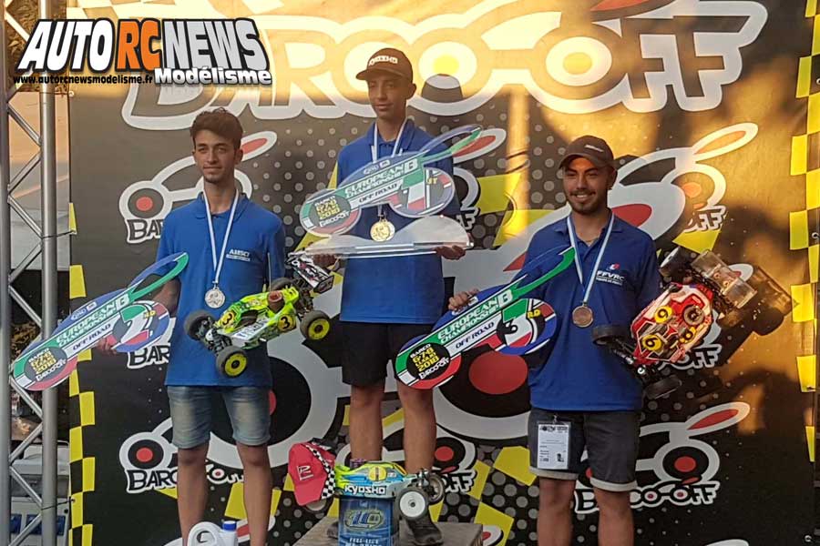 euro b tt 1/8 thermique à barco di bibbiano du 6 au 8 juillet 2018.