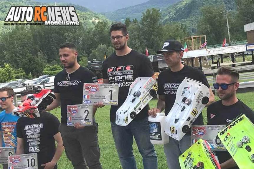 grand prix efra piste 1/8 4 x 4 et piste 1/10 thermique à grenoble club racg du 17 au 20 mai 2018.