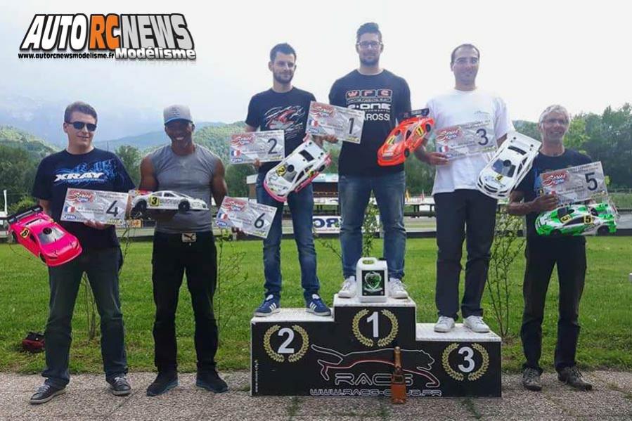 grand prix efra piste 1/8 4 x 4 et piste 1/10 thermique à grenoble club racg du 17 au 20 mai 2018.