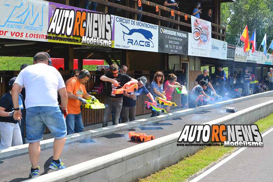 grand prix efra piste 1/8 4 x 4 et piste 1/10 thermique à grenoble club racg du 17 au 20 mai 2018.
