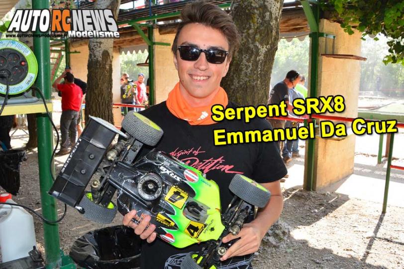 vidéo 2ème cf national tt 1/8ème à pertuis serpent srx8 emmanuel da cruz club mbcp les 28 et 29 avril 2018