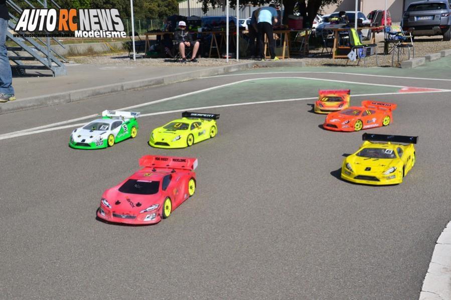 challenge mini racing tour de provence à orange au club mct le 22 avril 2018.