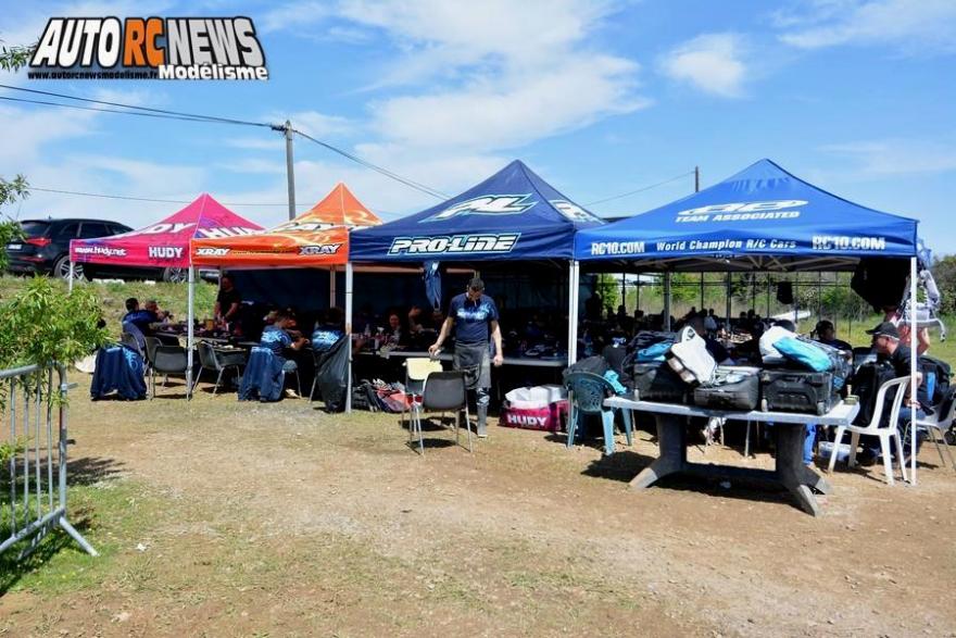 2ème cf tt 1/10 électrique à vic la gardiole au club xtremrace les 14 et 15 avril 2018.