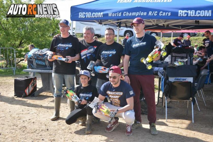 2ème cf tt 1/10 électrique à vic la gardiole au club xtremrace les 14 et 15 avril 2018.