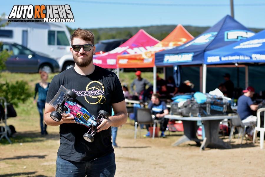 2ème cf tt 1/10 électrique à vic la gardiole au club xtremrace les 14 et 15 avril 2018.