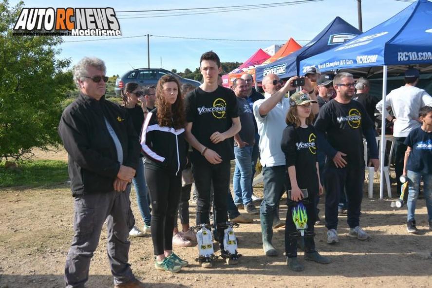 2ème cf tt 1/10 électrique à vic la gardiole au club xtremrace les 14 et 15 avril 2018.