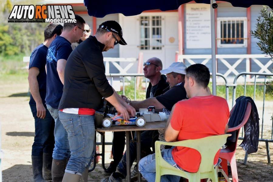 2ème cf tt 1/10 électrique à vic la gardiole au club xtremrace les 14 et 15 avril 2018.