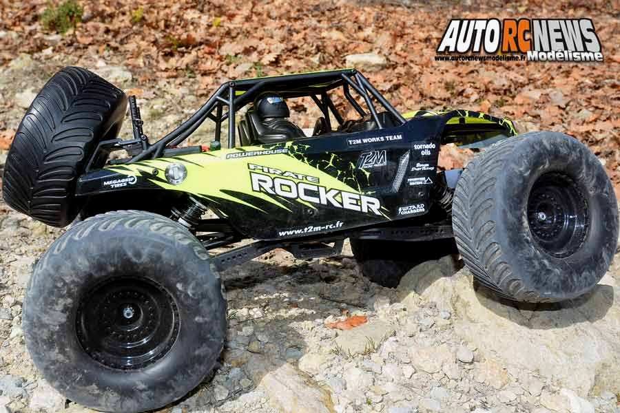 t2m pirate rocker rc crawler 1/8 électrique réf : t4939 by t2m à faulquemont