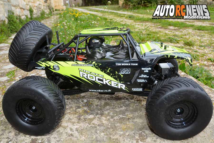 t2m pirate rocker rc crawler 1/8 électrique réf : t4939 by t2m à faulquemont