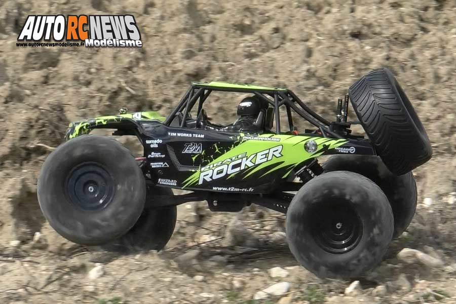 t2m pirate rocker rc crawler 1/8 électrique réf : t4939 by t2m à faulquemont