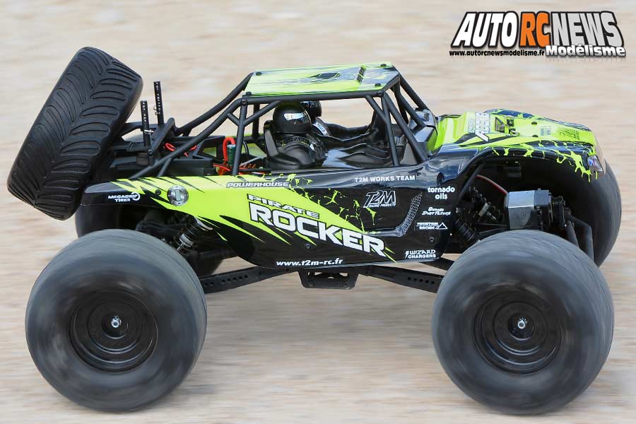 t2m pirate rocker rc crawler 1/8 électrique réf : t4939 by t2m à faulquemont