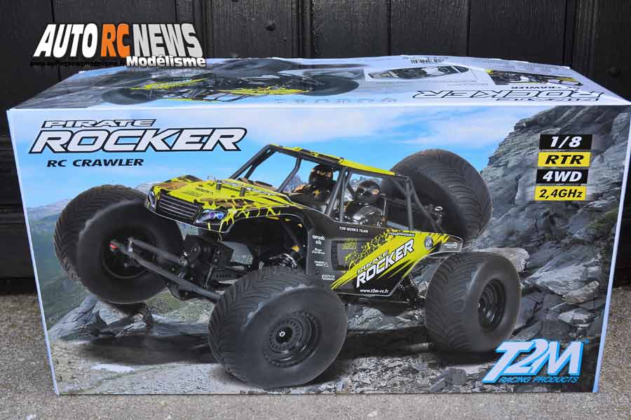 t2m pirate rocker rc crawler 1/8 électrique réf : t4939 by t2m à faulquemont
