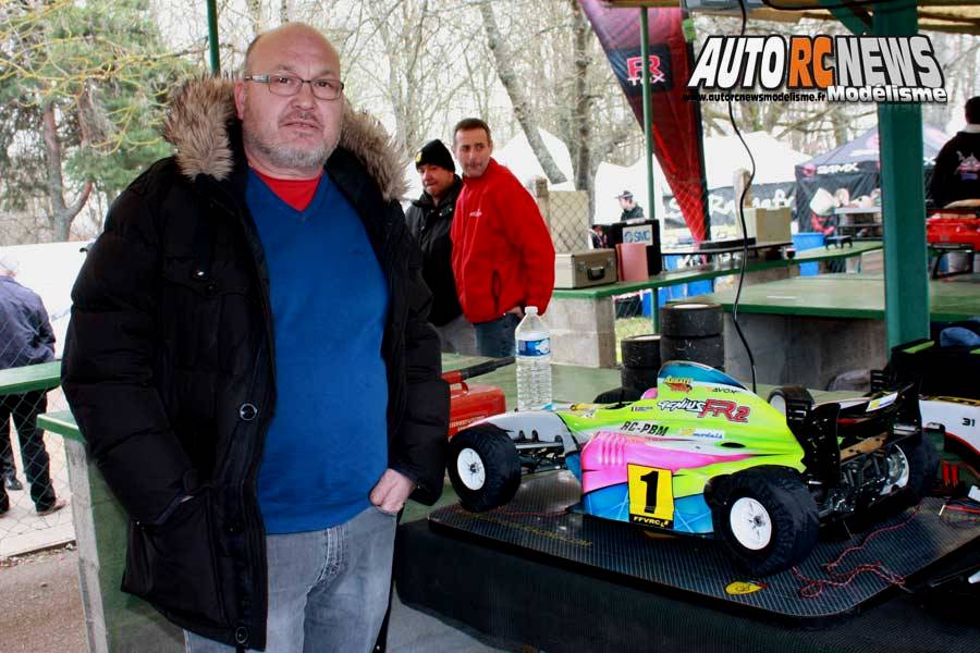 1ère cf piste 1/5 élite, ff, f1, mini cooper à lentilly club rccl les 24 et 25 mars 2018.
