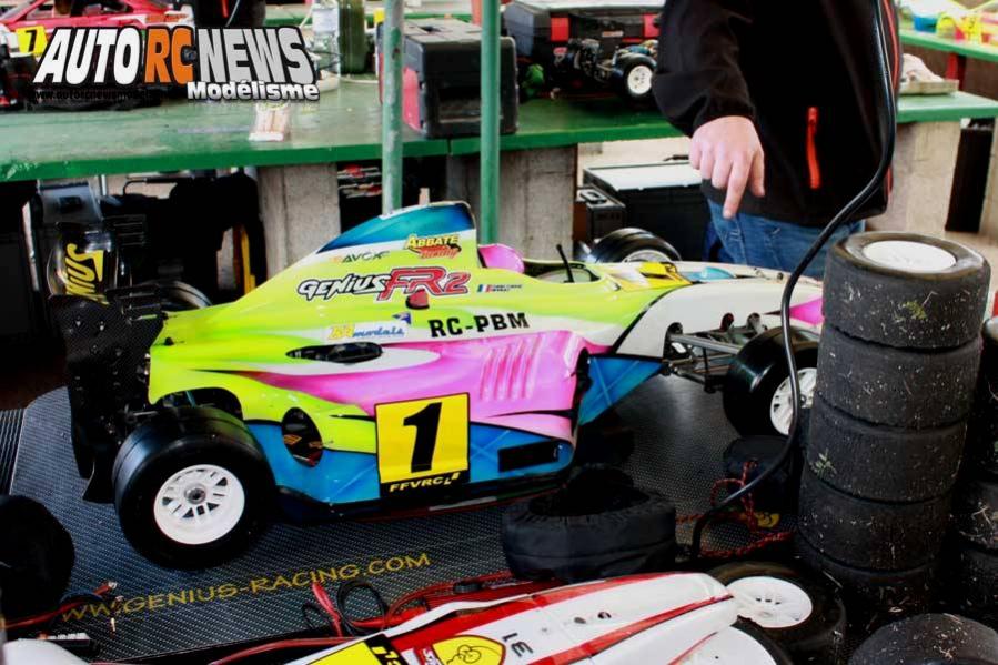 1ère cf piste 1/5 élite, ff, f1, mini cooper à lentilly club rccl les 24 et 25 mars 2018.