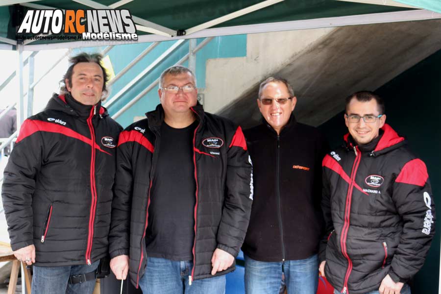 1ère cf piste 1/8ème classique et brushless à ingrandes club maci les 10 et 11 mars 2018.