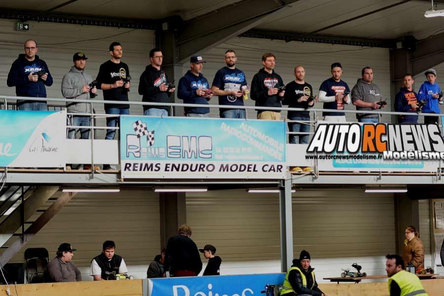 1ère cf tt 1/10 électrique à reims au club remc les 10 et 11 mars 2018.
