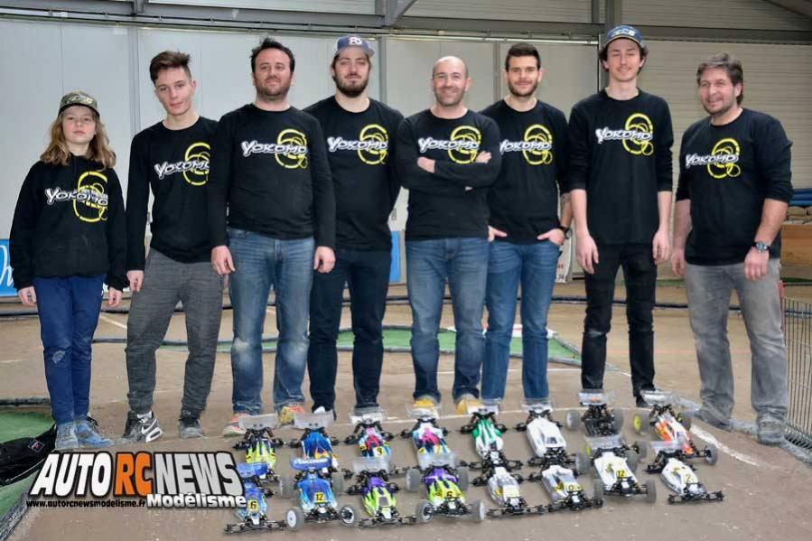 1ère cf tt 1/10 électrique à reims au club remc les 10 et 11 mars 2018.