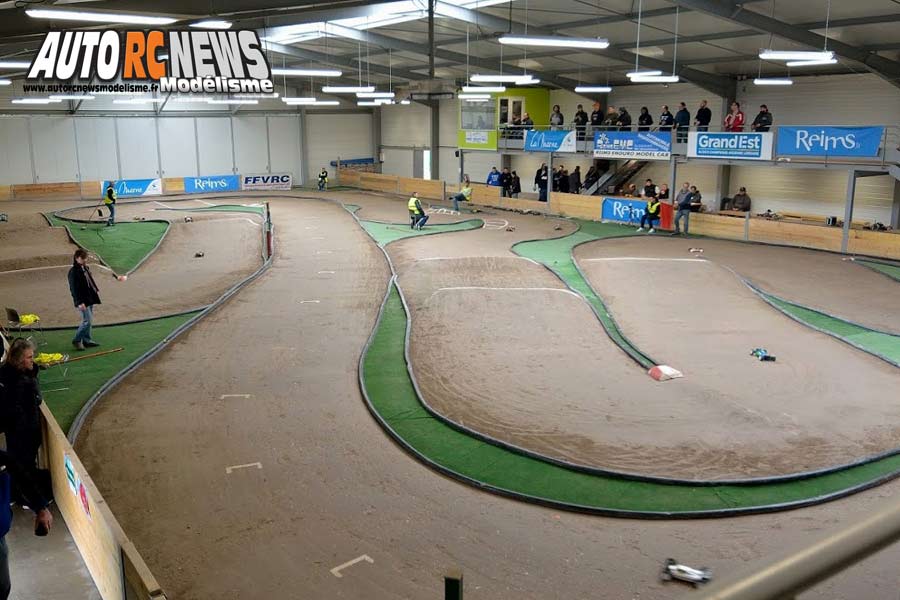1ère cf tt 1/10 électrique à reims au club remc les 10 et 11 mars 2018.