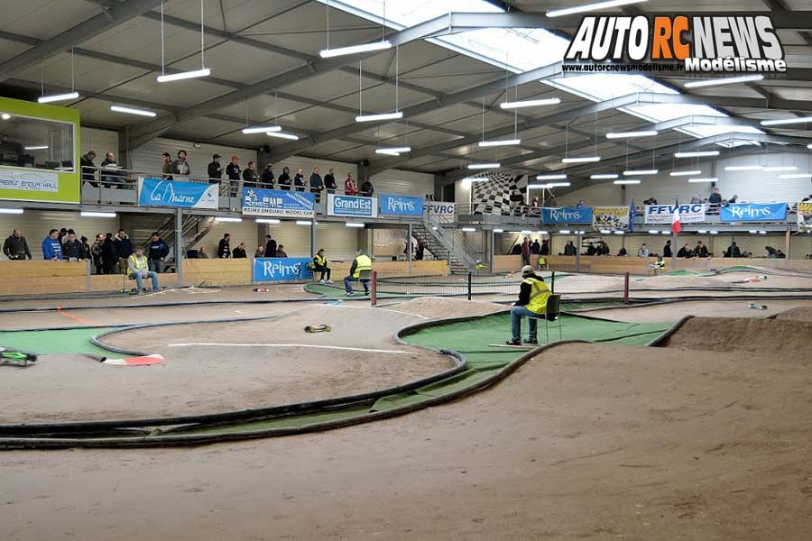 1ère cf tt 1/10 électrique à reims au club remc les 10 et 11 mars 2018.