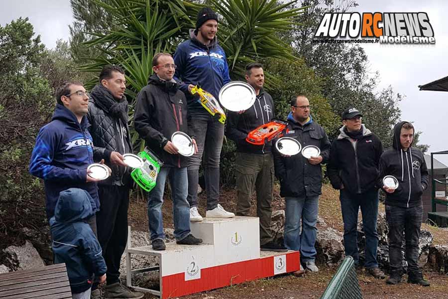 1ère cf piste 1/10 200 et 235 mm et gt8 à la turbie club trc du 2 au 4 mars 2018.