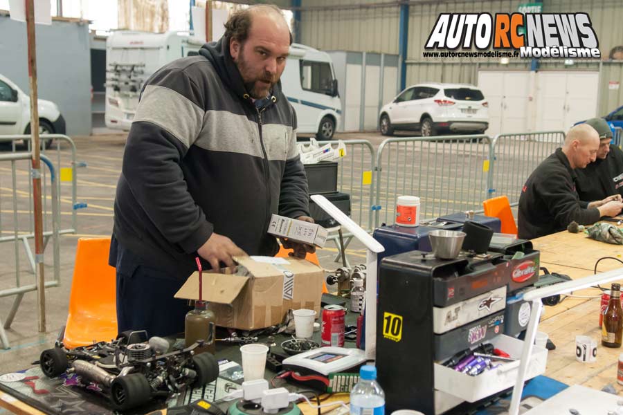 17ème grand prix de saint brieuc piste 1/8 thermique 4 x 4, classique et bls et piste 1/10 du 16 au 18 février 2018.