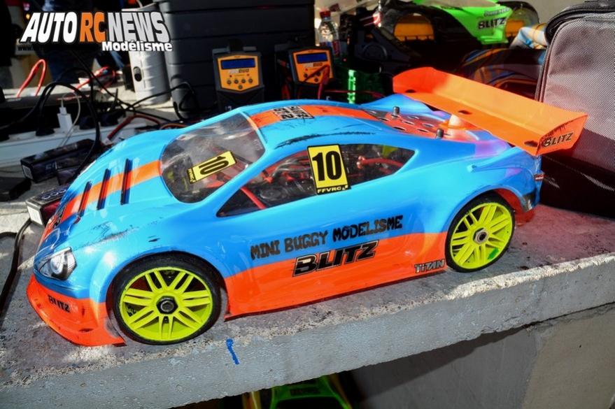 mini racing tour de provence à montpellier sur la piste amo, rallygame, db8sl et truck 1/10 brushless le 17 décembre 2017.