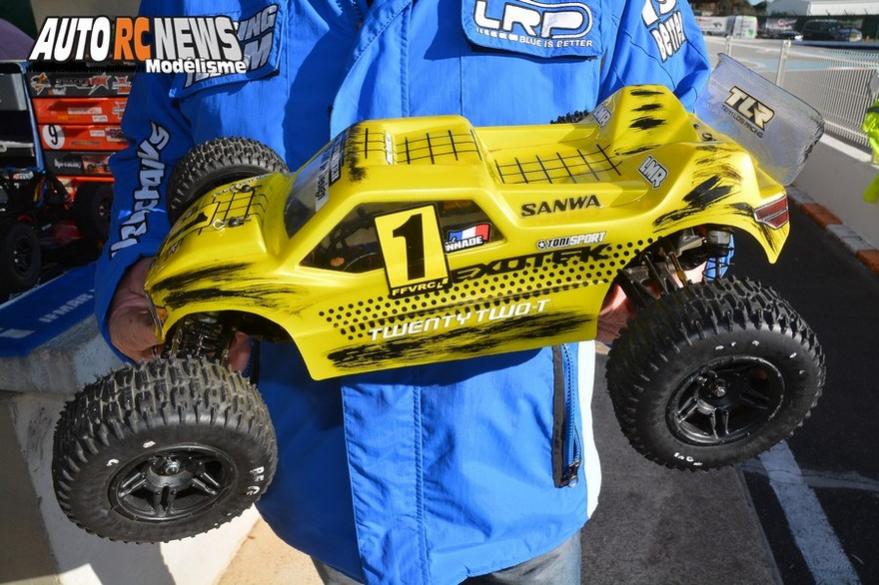 mini racing tour de provence à montpellier sur la piste amo, rallygame, db8sl et truck 1/10 brushless le 17 décembre 2017.