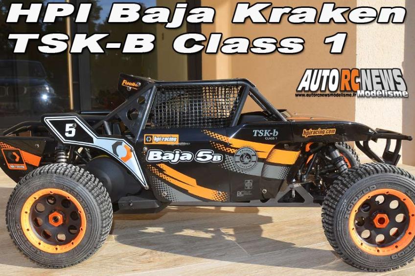 hpi baja 5b kraken tsk-b class 1 réf : 115485 nitro off road 1/5 importé par avio et tiger