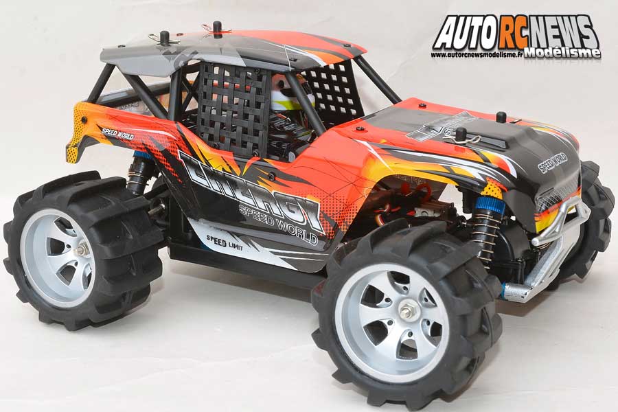 Voiture RC MINI-MHD 4X4, Tout-terrain radiocommandé 1/18ème _ R-Models