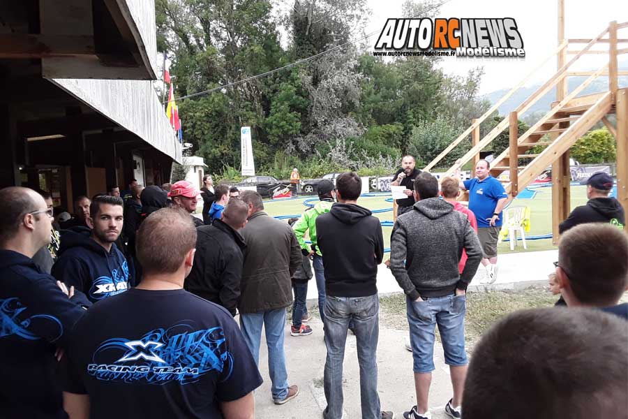 5ème cf tt 1/10 électrique à grenoble racg le 9 et 10 septembre 2017.