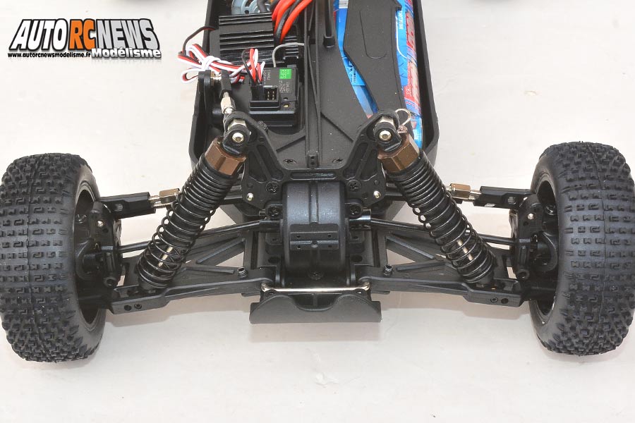 voiture absima ab2.4 buggy 1/10 rtr réf : 12205 avec moteur brushed distribué par gvp racing.