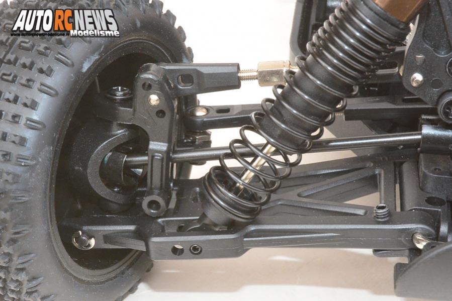 voiture absima ab2.4 buggy 1/10 rtr réf : 12205 avec moteur brushed distribué par gvp racing.