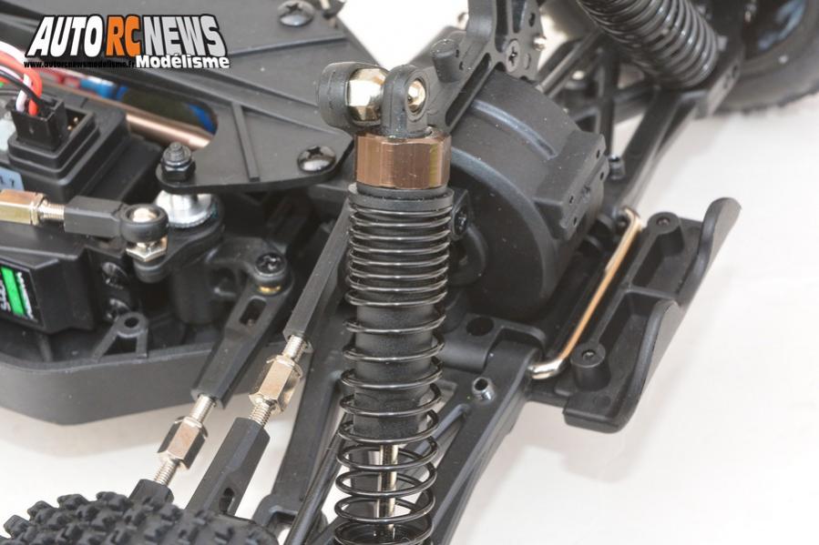 voiture absima ab2.4 buggy 1/10 rtr réf : 12205 avec moteur brushed distribué par gvp racing.