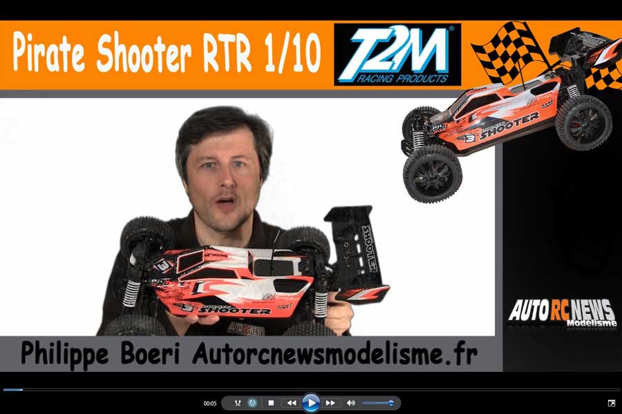 vidéo du t2m pirate shooter rtr 1/10 électrique 4x4 réf : t4931 et t4931b brushed et brushless. vidéo du t2m pirate shooter rtr 1/10 électrique 4x4 réf : t4931 et t4931b brushed et brushless.