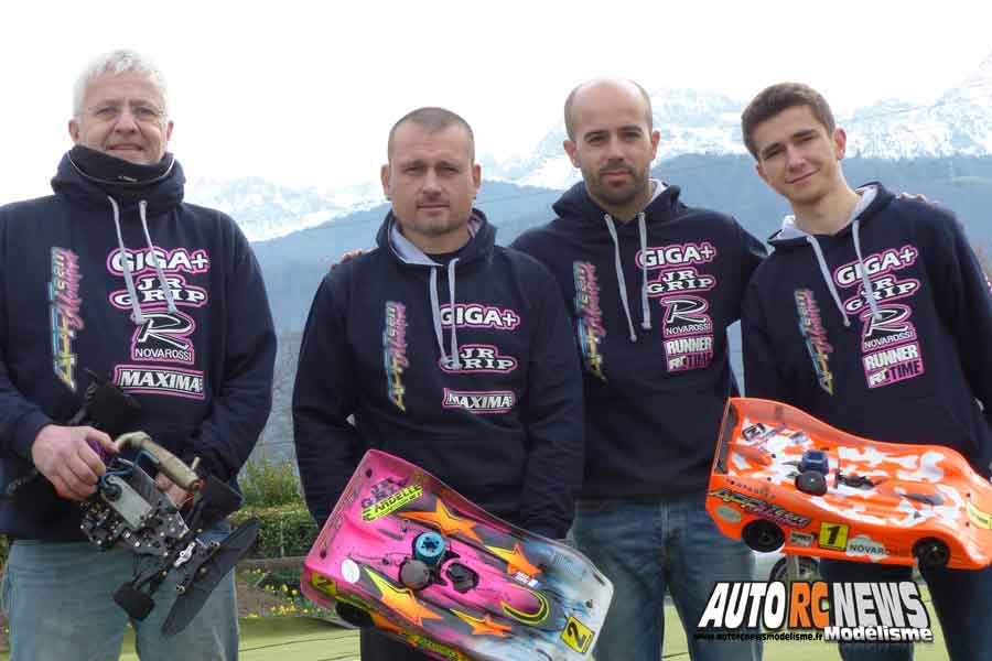 reportage 1ère cf piste 1/8 classique à grenoble club racg les 11 et 12 mars 2017.
